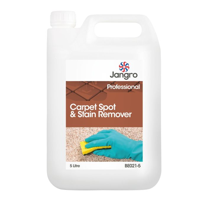 Jangro Carpet Spot & Stain Remover 5L – BE021-5 | Fast-Acting Carpet Cleaner