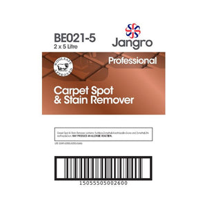 Jangro Carpet Spot & Stain Remover 5L – BE021-5 | Fast-Acting Carpet Cleaner
