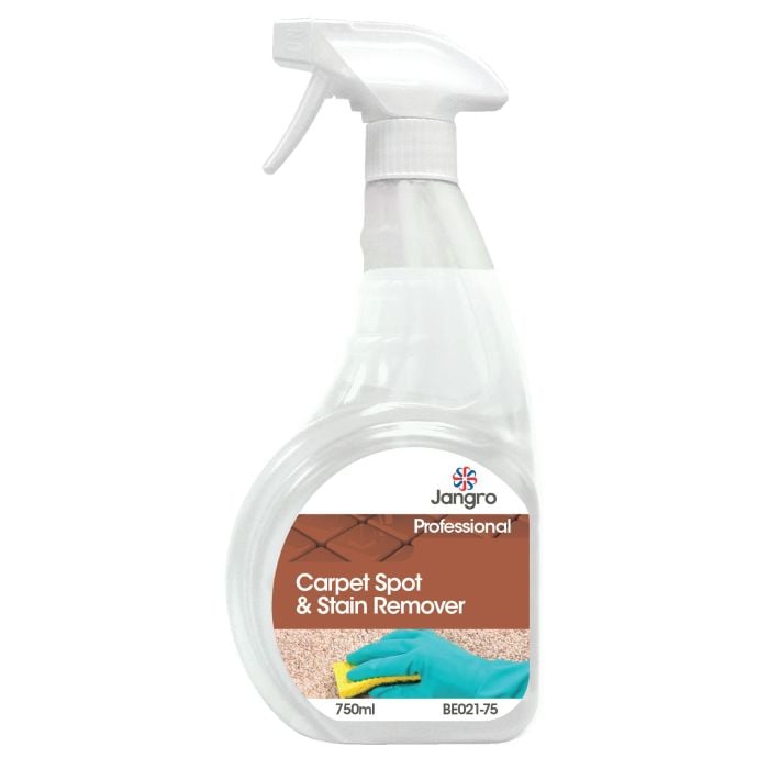 Jangro Carpet Spot & Stain Remover 750ml - BE021‑75 | Ready‑to‑Use Carpet & Upholstery Cleaner