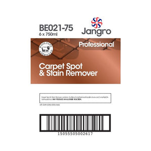 Jangro Carpet Spot & Stain Remover 750ml – BE021-75 | Fast-Acting Carpet Cleaner
