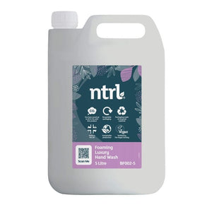 Jangro NTRL Foaming Luxury Hand Wash 5L - BF002-5 | Eco-Friendly Blueberry Hand Soap