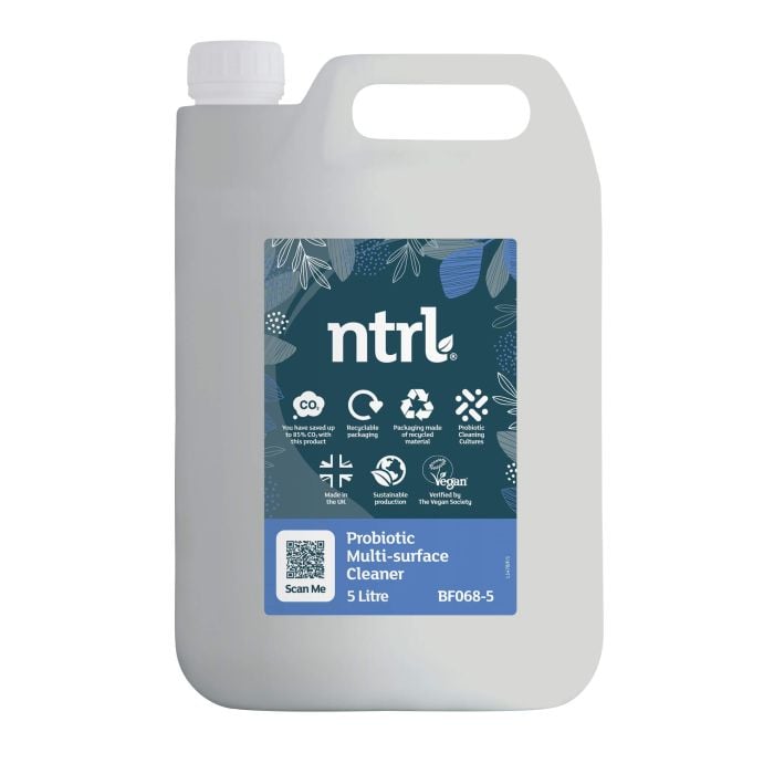 Jangro NTRL Probiotic Multisurface Cleaner 5L - BF068-5 | Eco-Friendly All-Purpose Cleaner