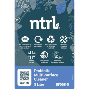 Jangro NTRL Probiotic Multisurface Cleaner 5L - BF068-5 | Eco-Friendly All-Purpose Cleaner