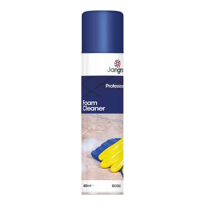 Jangro Foam Cleaner 400ml - BG050 | Multi-Surface Aerosol Cleaner
