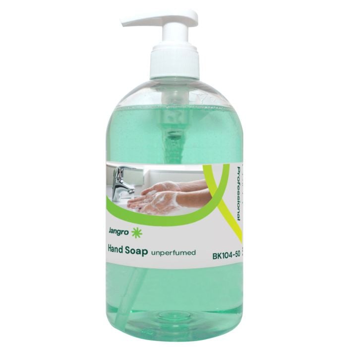 Jangro Hand soap unperfumed 500ml BK104-50 - A050FJA