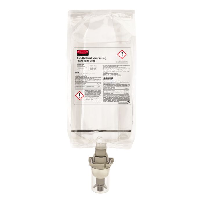 Auto Foam Antibacterial Soap 1100ml (BPR) x4 – BK119‑11 | Rubbermaid AutoFoam Refill Pack