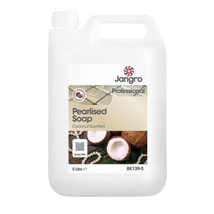 Jangro Pearlised Soap Coconut Scented 5L BK139-5