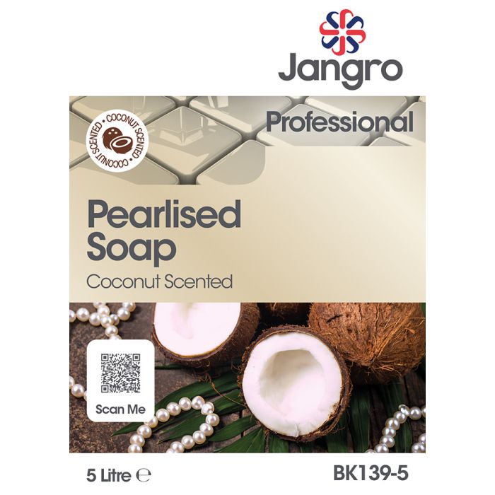 Jangro Pearlised Soap Coconut Scented 5L BK139-5