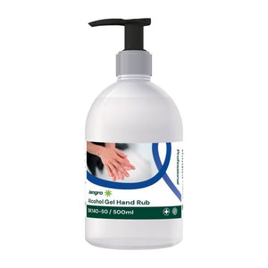 Jangro Alcohol Hand Gel Rub 500ml BK140-50 - A051FJA