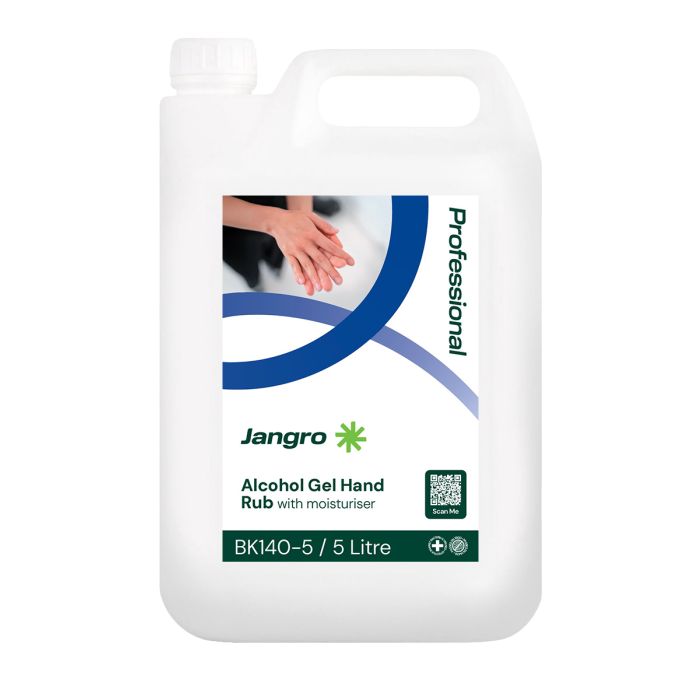 Jangro Alcohol Hand Gel Rub 5L BK140-5