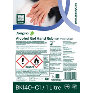 Jangro Alcohol Gel Hand Rub 6x1L BK140-C1