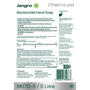 Jangro Premium Bactericidal Soap 5L BK170-5 - A087EJA2