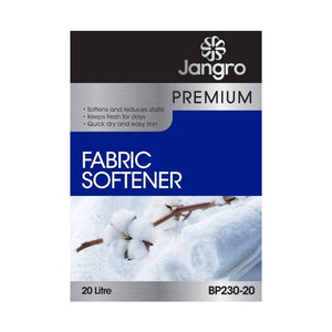 Jangro Premium Fabric Softener 20L - BP230-20 | Quick Dry & Easy Iron Conditioner