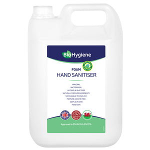 BioHygiene Foam Hand Sanitiser 5L - Alcohol-Free & Skin Safe