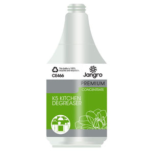 Jangro Enviro K5 Kitchen Degreaser Trigger Bottle - CE466 | Reusable & Colour-Coded