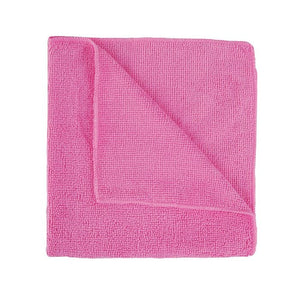 Jangro Microfibre Pink Single Cloth 40x40cm CG106-P1 - MIC 07 R 230 GSM