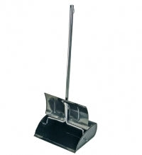 Stainless Steel Lobby Dustpan 900 - 101059 - CA001 | Long‑Handled Professional Dustpan