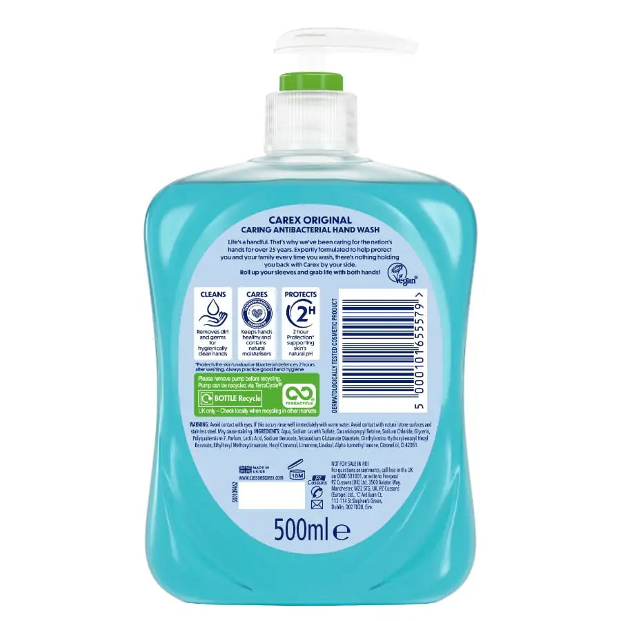 Carex Soap 500ml CPD65560