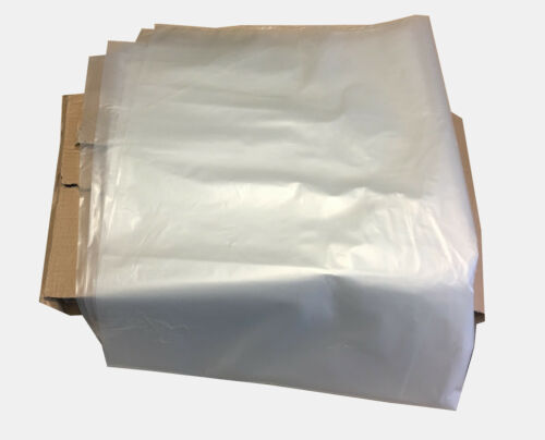 Jangro Heavy Duty Clear Refuse Sacks 7.5x28x38 - Roll of 200 | 18kg Capacity CM163-C
