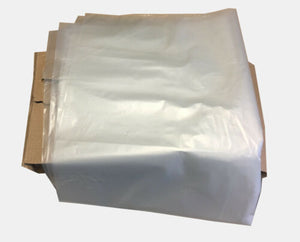 Jangro Heavy Duty Clear Refuse Sacks 7.5x28x38 - Roll of 200 | 18kg Capacity CM163-C