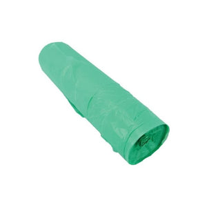 Green Disposable Aprons on Roll - 200 Pack for protective personal equipment (PPE).