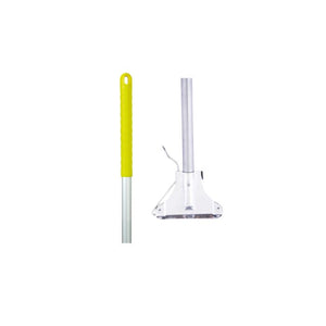Powder Coated Kentucky Handle Yellow - HA008-Y | Durable & Colour-Coded Mop Handle