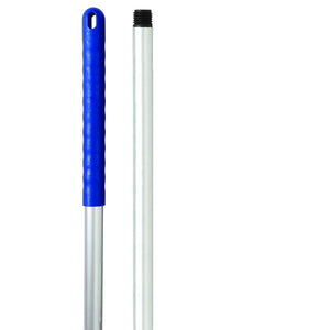 Aluminium Hygiene Handle 49" Blue - HA033-B | Lightweight & Durable