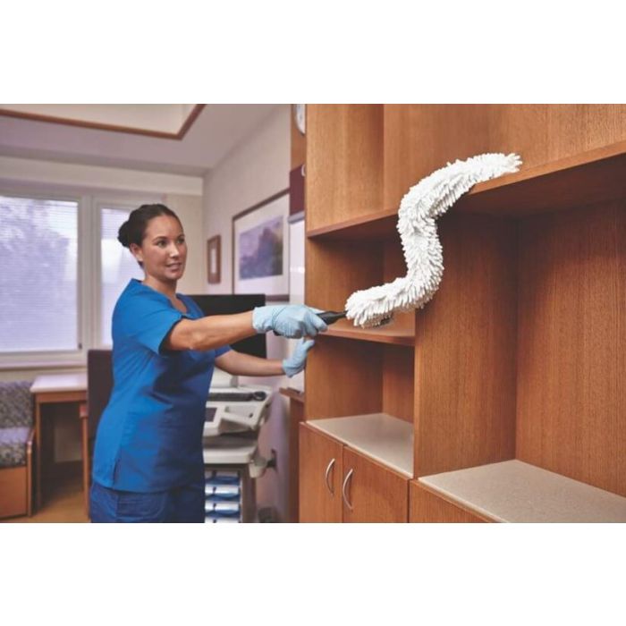 Quick White Flexible Wand Duster - FGQ85200WH00 - HE106 | High-Performance Cleaning