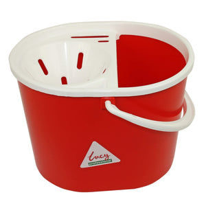 Oval Mop Bucket Red | CL056-RL1405291 | Durable & Practical Cleaning Tool