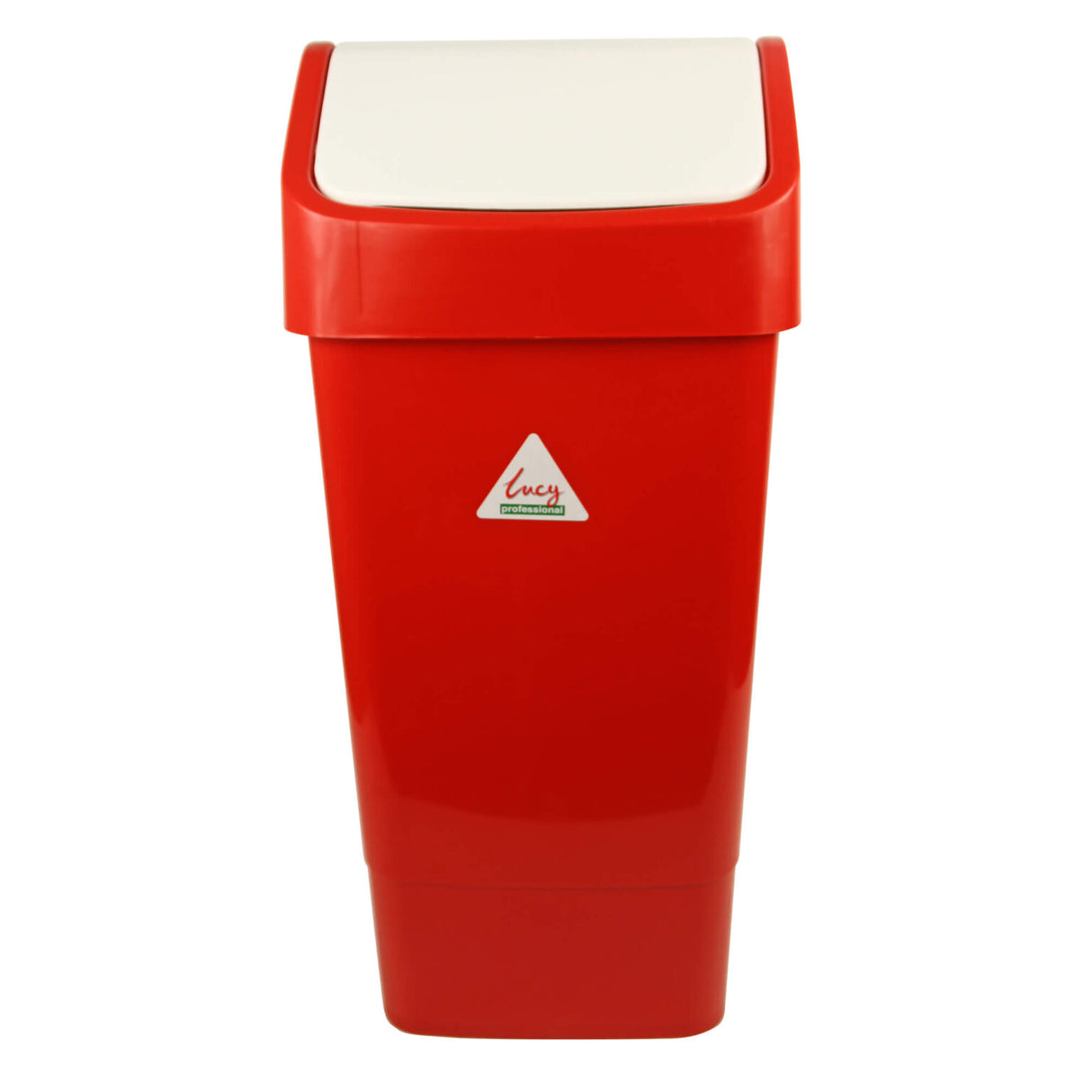 Indoor Swing Bin 50L Red –  L3003291 CL032‑R | Durable Swing‑Top Waste Bin