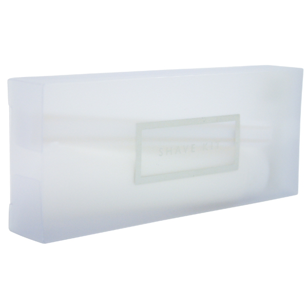 Shaving Kit Individual x 10 Black Writing