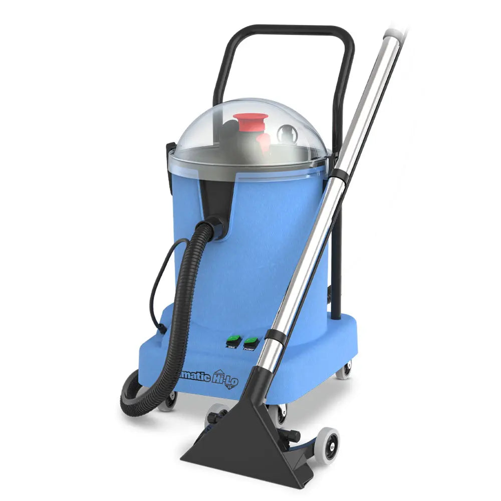 Numatic NHL15 Extraction Machine with Trijet Plus Kit - professional carpet and upholstery cleaner.