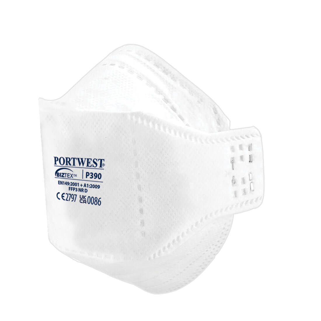 P390 EAGLE FFP3 Fold Flat Respirator - Dolomite Tested | Portwest PPE Mask