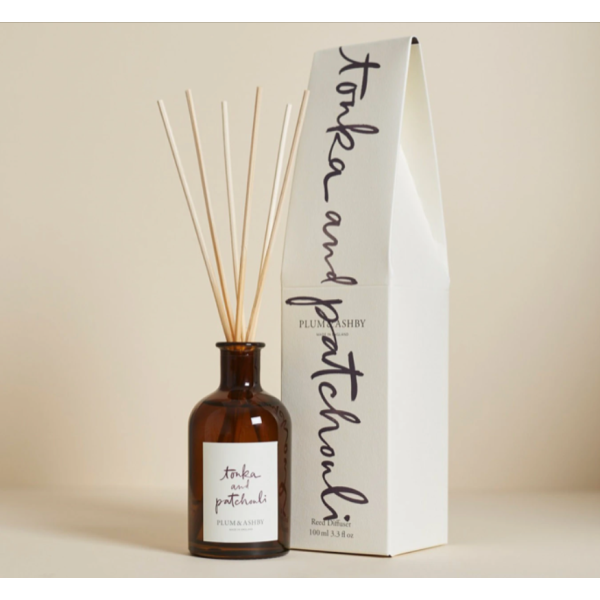 Plum & Ashby Tonka & Patchouli Diffuser 100ml