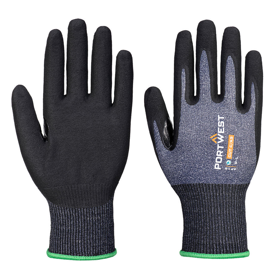 SG Cut C15 Eco Nitrile Pair of Gloves Blue/ Black