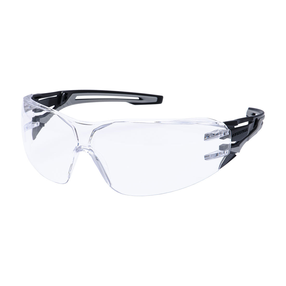 PR01 Wrap Around Safety Glasses - Clear | Lightweight Eye Protection