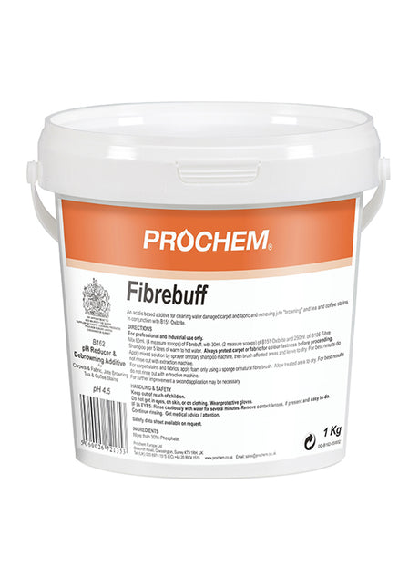 Prochem Fibre Buff – professional carpet dry powder cleaner and refresher packaging.