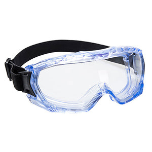 Ultra Vista Safety Goggles - Clear Lens | SA124 / PW24CLR | Wide Vision