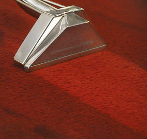 Prochem Steempro Powermax Reconditioned – carpet and upholstery extraction machine nozzle on red carpet.