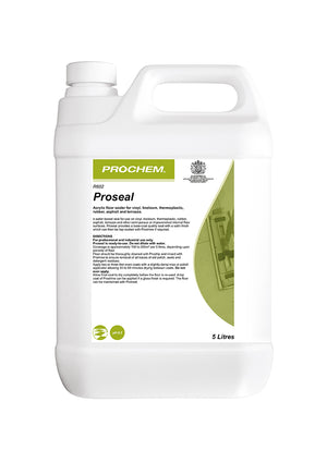 Prochem Proseal 5L - R602‑05, professional floor sealer for hard surfaces with usage instructions.
