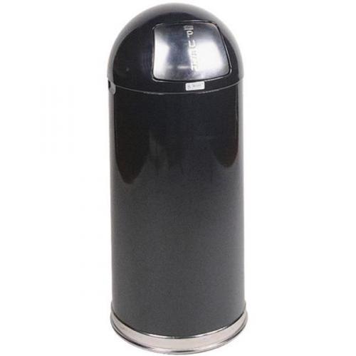 EASYPUSH BIN WITH GALVANISED LINER 56 L