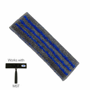 MST Microfibre Pad Grey x5 - S0177000 | High‑Performance Flat Mop Pads