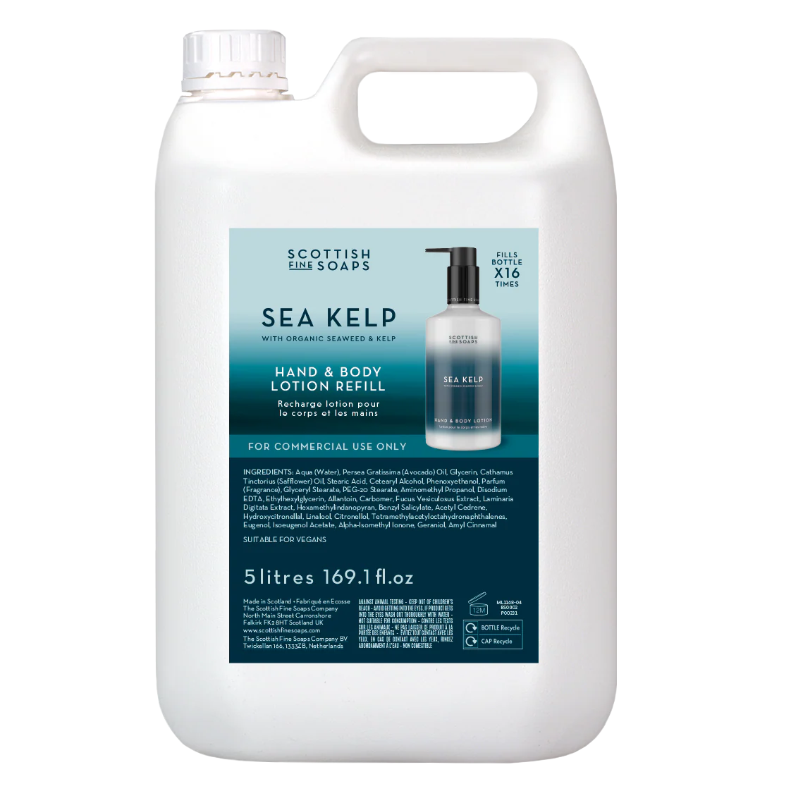 Sea Kelp Hand & Body Lotion 5L - 836.416