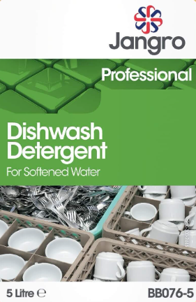 Jangro Professional Dishwash Detergent Soft Water 5Ltr - BB076-5