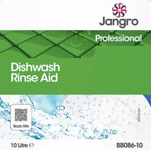 Jangro Dishwash Rinse Aid 10L | BB086-10 | Streak-Free Finish