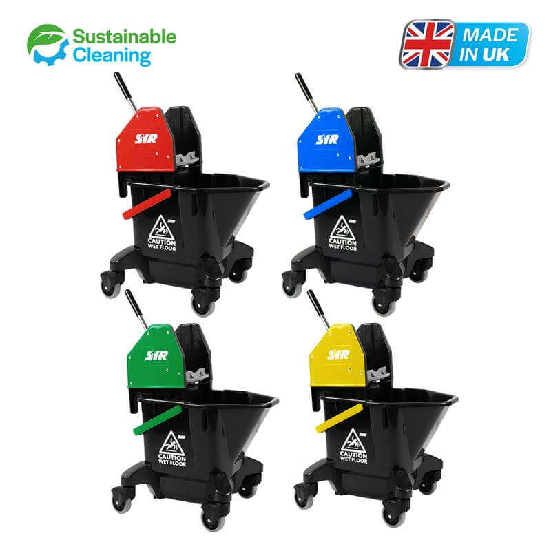 TC20 Enviro Combo Bucket/Wringer Red | HB008-R | S0332291 | Eco-Friendly Cleaning