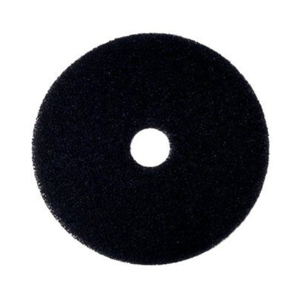 3M 17" Black Scotch brite Floor Pad 7100182717