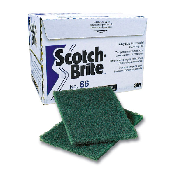 3M No.86 H/Duty Green Pad