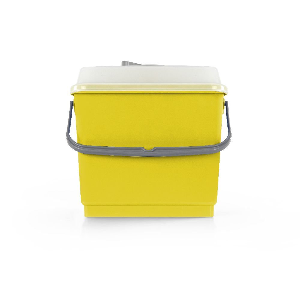TTS 4 L BUCKET WITH LID - YELLOW 00003380
