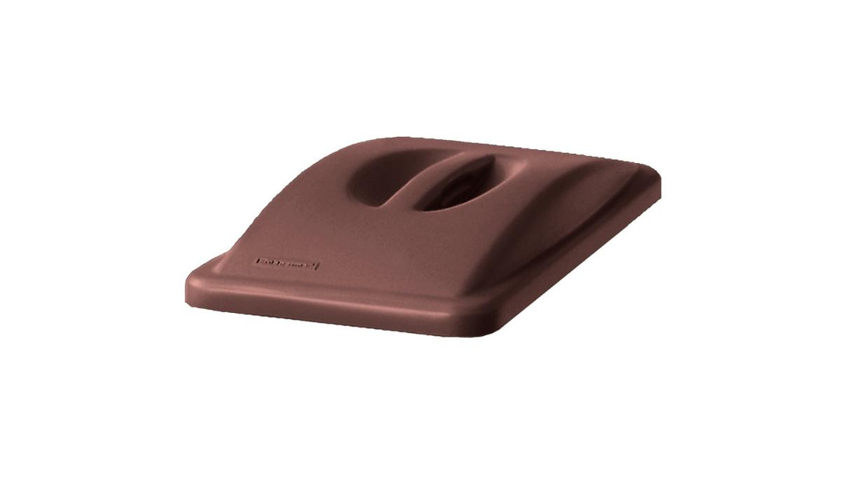 Slim Jim Brown Food Waste Lid - FG269288 | Durable Compost Bin Cover for Organic Waste